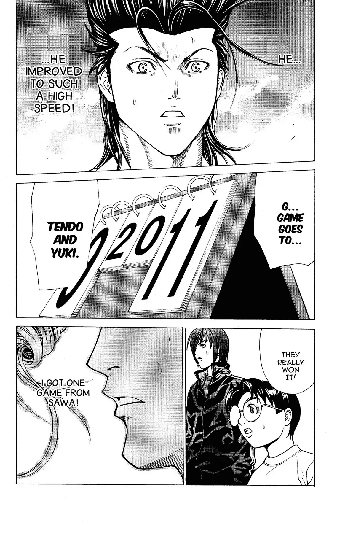 Takkyuu Dash!! Chapter 23 page 15 - Chapter 23: VOL.6 DASH #23: I WON'T LOSE TO YOU