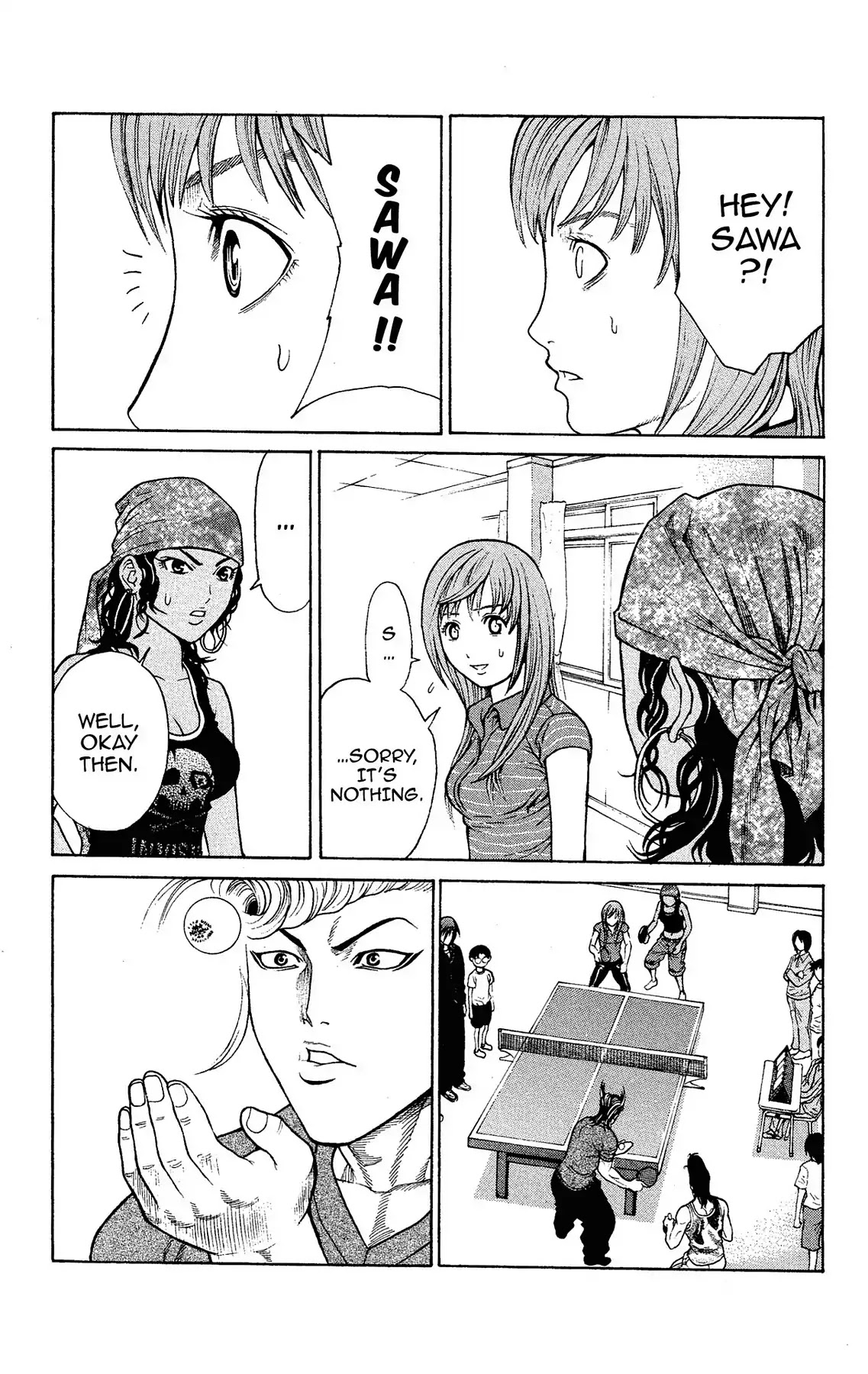 Takkyuu Dash!! Chapter 23 page 4 - Chapter 23: VOL.6 DASH #23: I WON'T LOSE TO YOU
