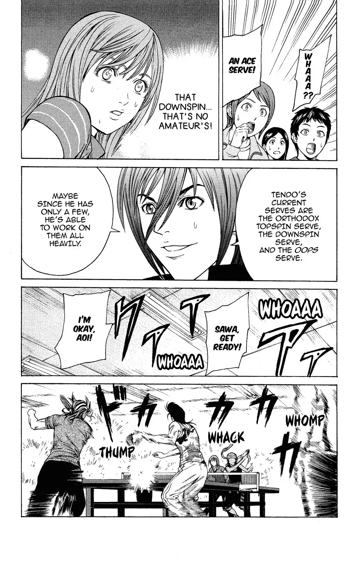 Takkyuu Dash!! Chapter 23 page 6 - Chapter 23: VOL.6 DASH #23: I WON'T LOSE TO YOU