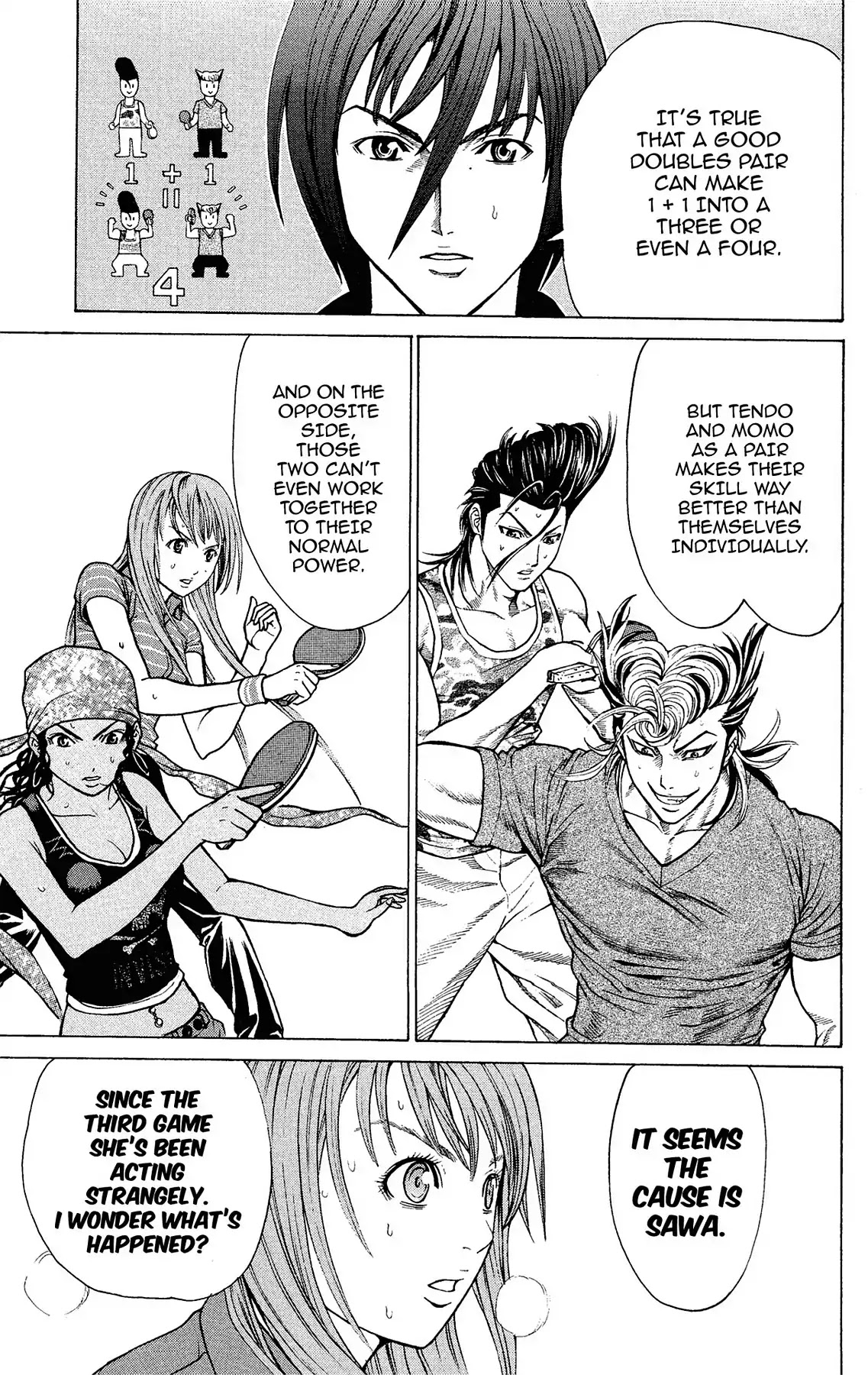 Takkyuu Dash!! Chapter 23 page 8 - Chapter 23: VOL.6 DASH #23: I WON'T LOSE TO YOU