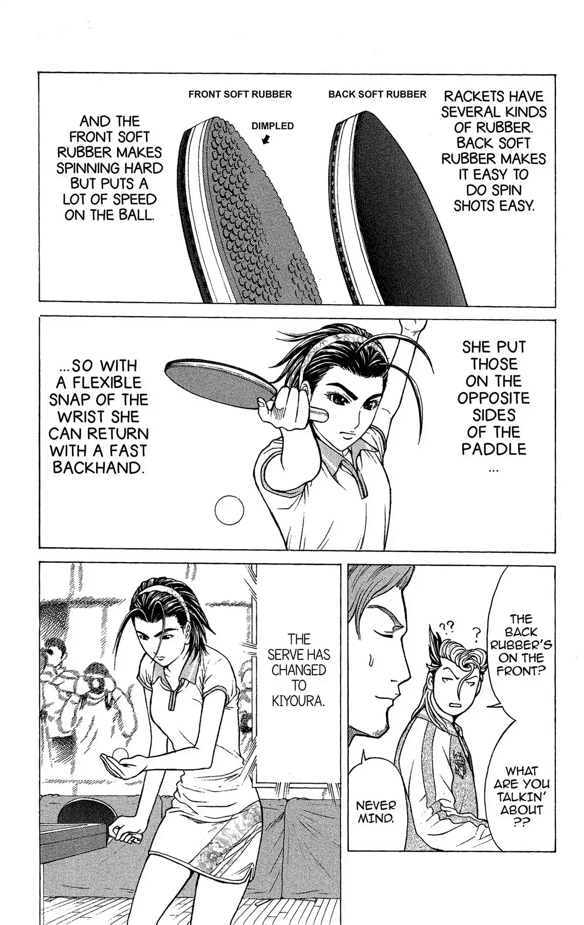 Takkyuu Dash!! Chapter 25 page 27 - Chapter 25: VOL.7 DASH #25: THE QUEEN'S PING PONG