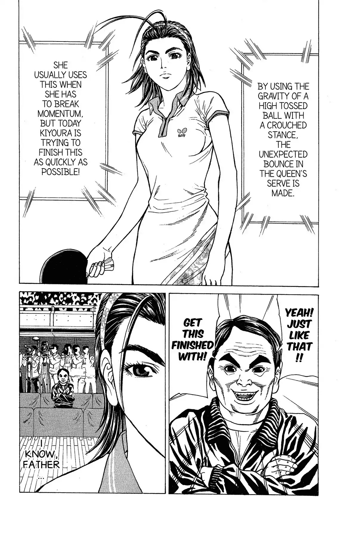 Takkyuu Dash!! Chapter 25 page 33 - Chapter 25: VOL.7 DASH #25: THE QUEEN'S PING PONG