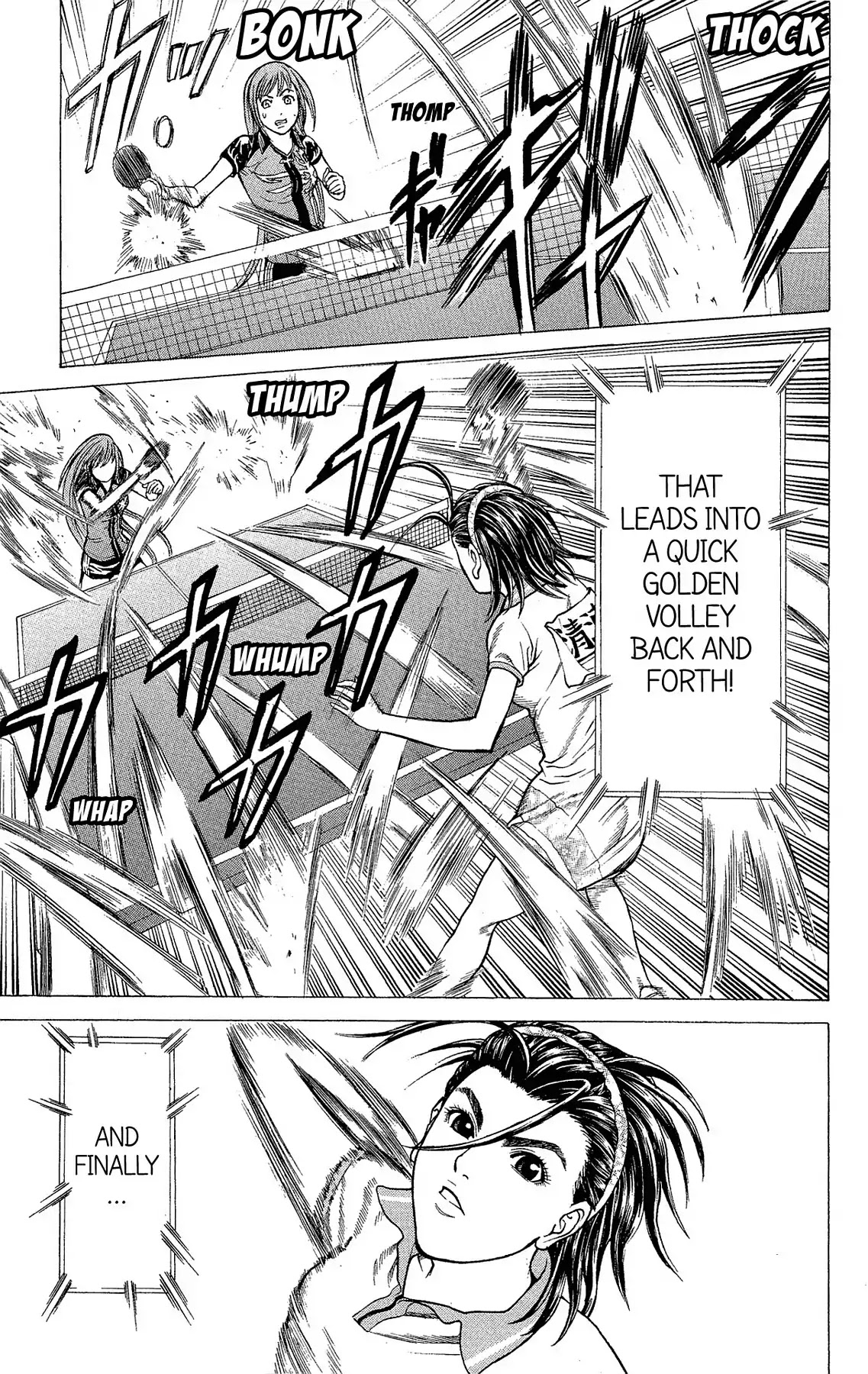 Takkyuu Dash!! Chapter 25 page 44 - Chapter 25: VOL.7 DASH #25: THE QUEEN'S PING PONG