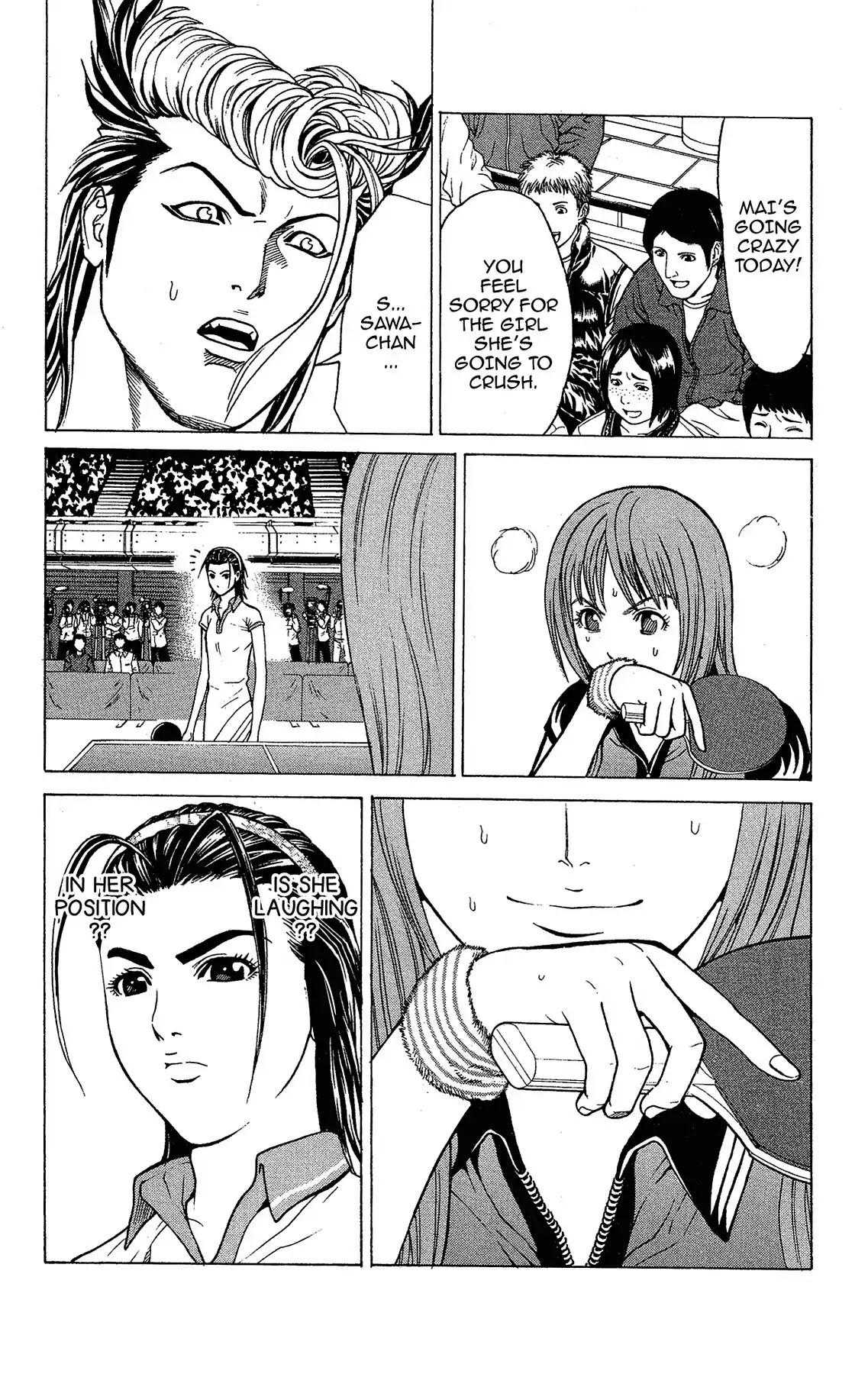 Takkyuu Dash!! Chapter 25 page 46 - Chapter 25: VOL.7 DASH #25: THE QUEEN'S PING PONG