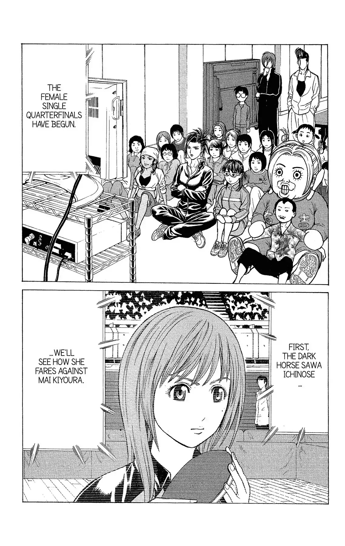 Takkyuu Dash!! Chapter 25 page 9 - Chapter 25: VOL.7 DASH #25: THE QUEEN'S PING PONG