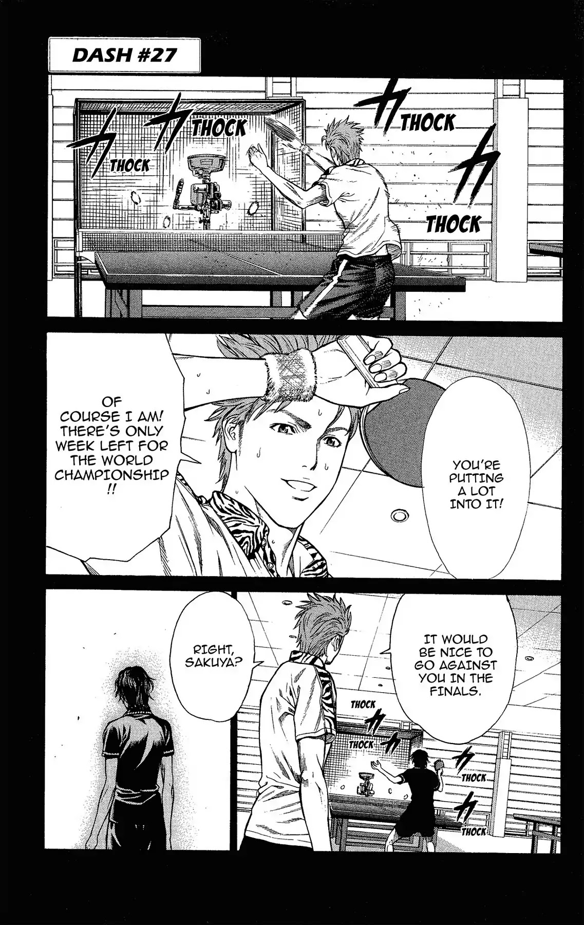 Takkyuu Dash!! Chapter 26 page 43 - Chapter 26: VOL.7 DASH #26: SIGN OF ACOUNTED ATTACK