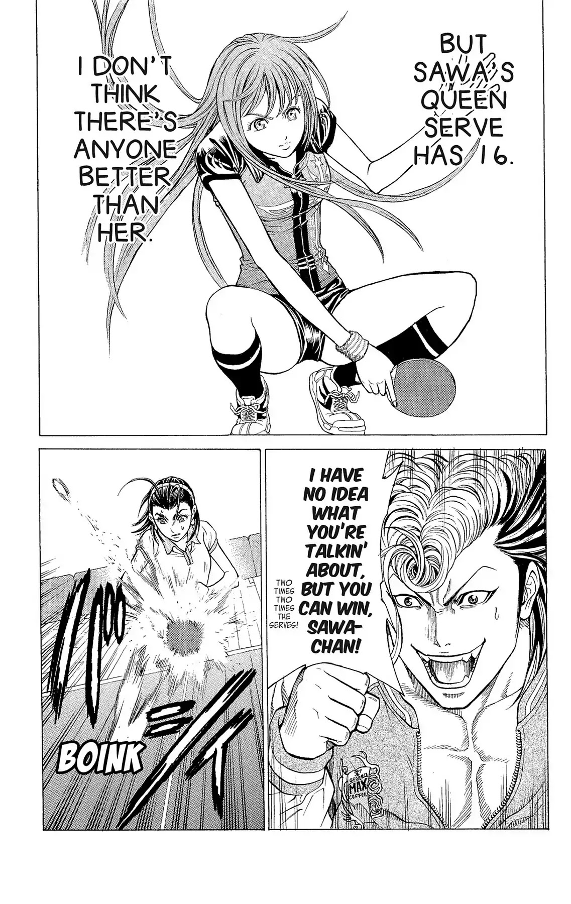 Takkyuu Dash!! Chapter 26 page 8 - Chapter 26: VOL.7 DASH #26: SIGN OF ACOUNTED ATTACK
