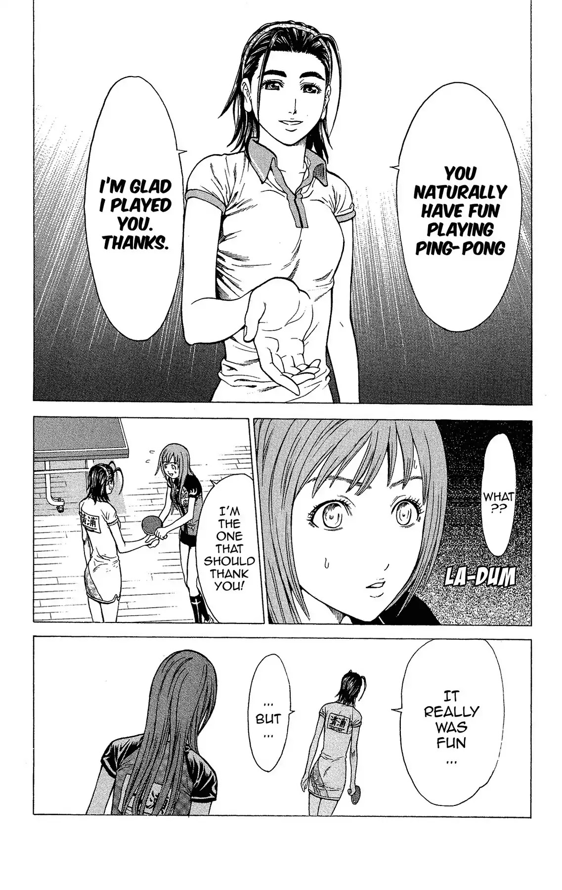 Takkyuu Dash!! Chapter 27 page 36 - Chapter 27: VOL.7 DASH #27: A RELEASE, A CHANCE MEETING