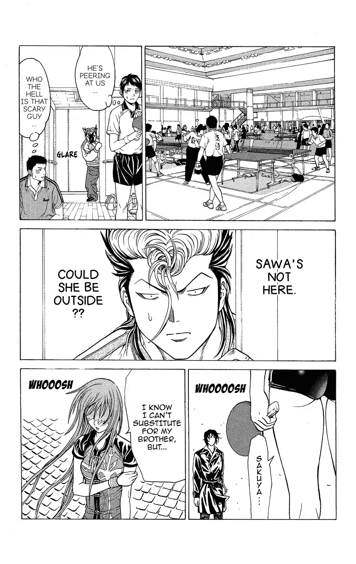 Takkyuu Dash!! Chapter 28 page 14 - Chapter 28: VOL.7 DASH #28: A CHANCE MEETING, A CONFRONTATION