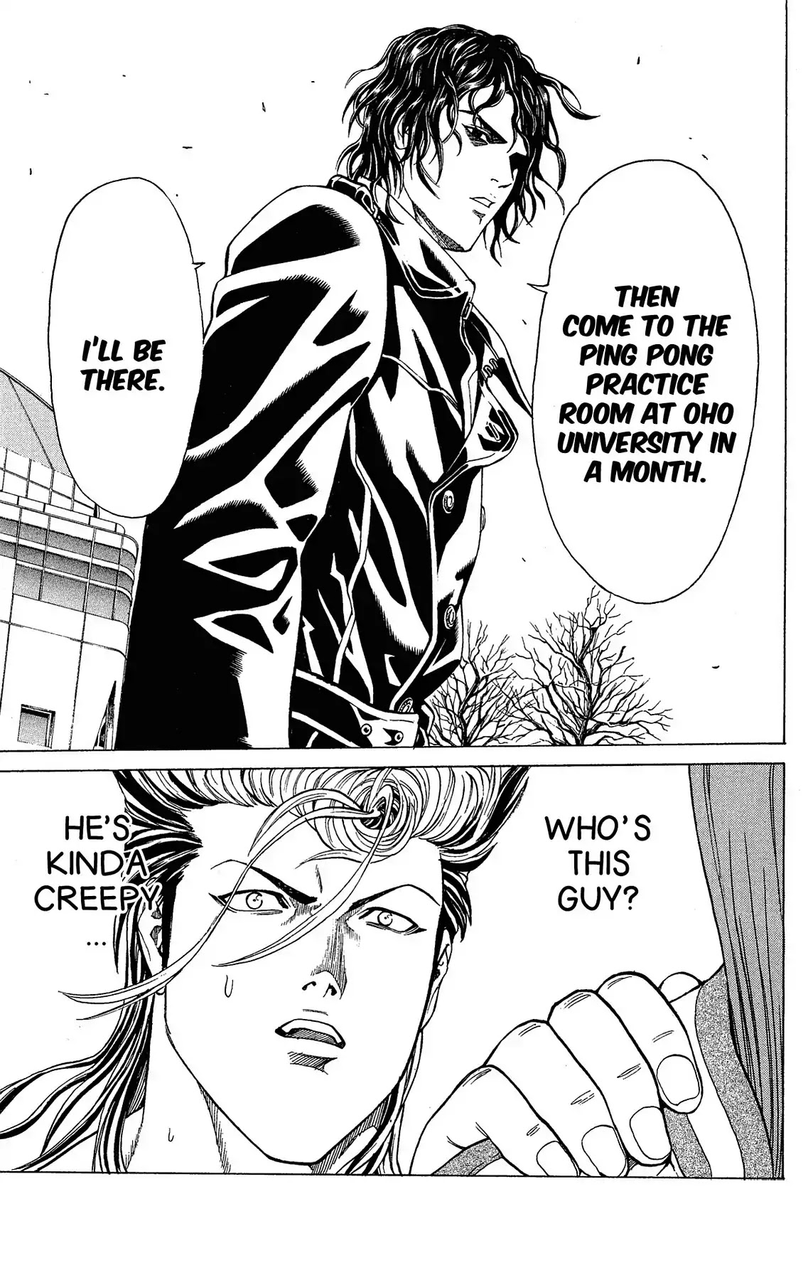 Takkyuu Dash!! Chapter 28 page 18 - Chapter 28: VOL.7 DASH #28: A CHANCE MEETING, A CONFRONTATION