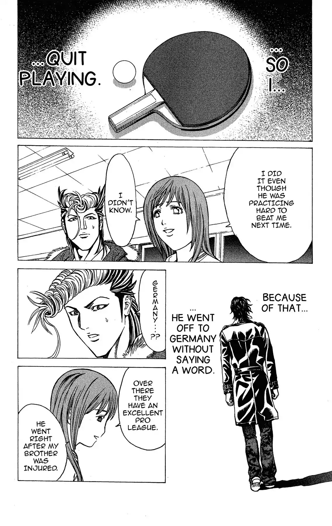 Takkyuu Dash!! Chapter 28 page 33 - Chapter 28: VOL.7 DASH #28: A CHANCE MEETING, A CONFRONTATION