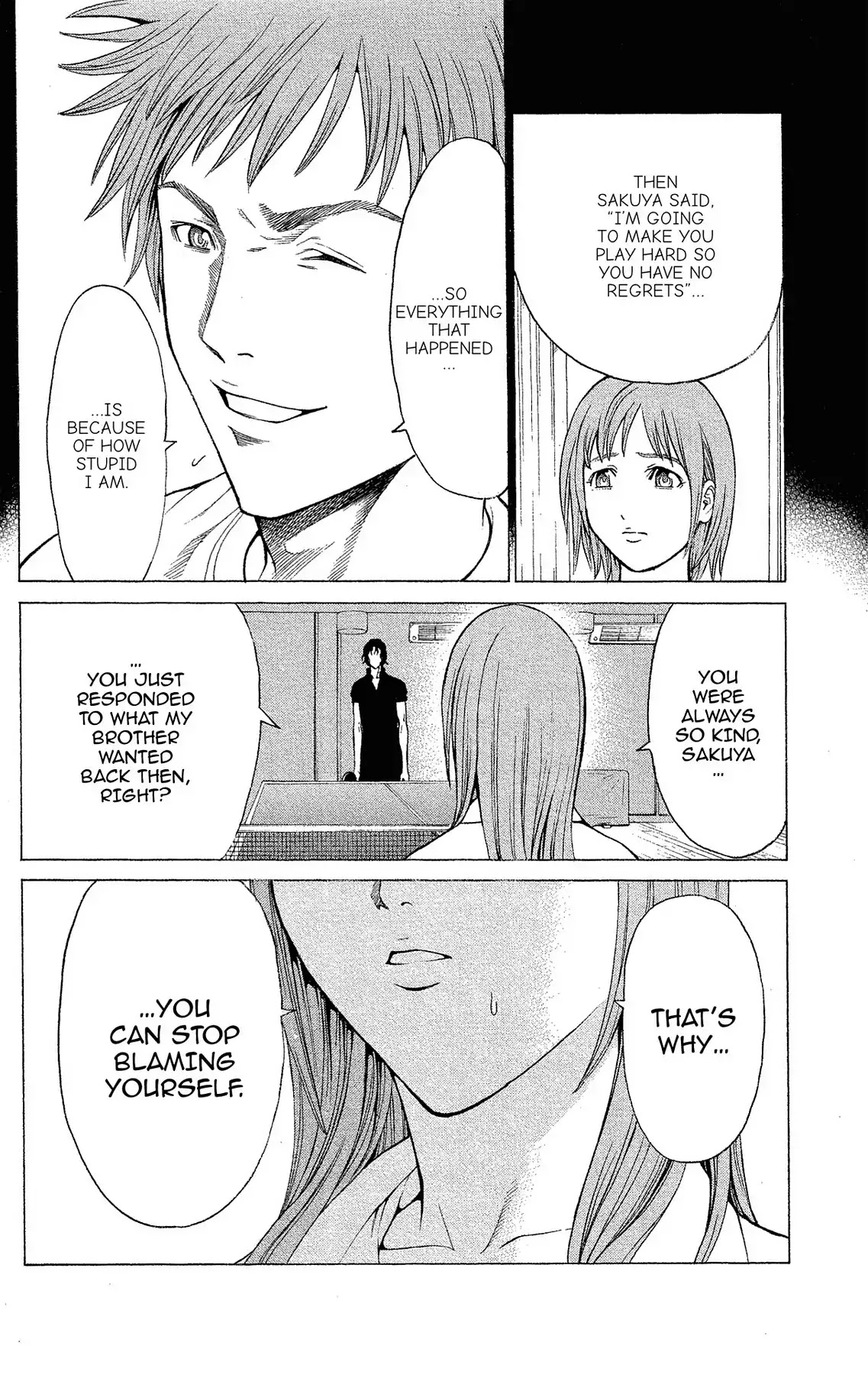 Takkyuu Dash!! Chapter 29 page 20 - Chapter 29: VOL.8 DASH #29: A CONFRONTATION, THEN SORROW