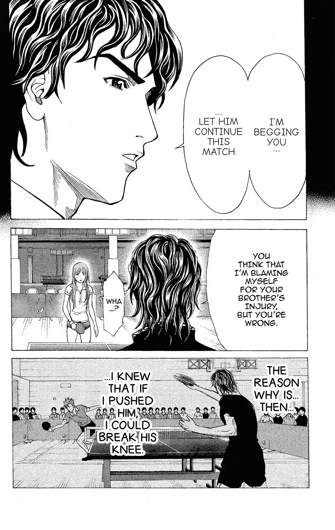 Takkyuu Dash!! Chapter 29 page 43 - Chapter 29: VOL.8 DASH #29: A CONFRONTATION, THEN SORROW