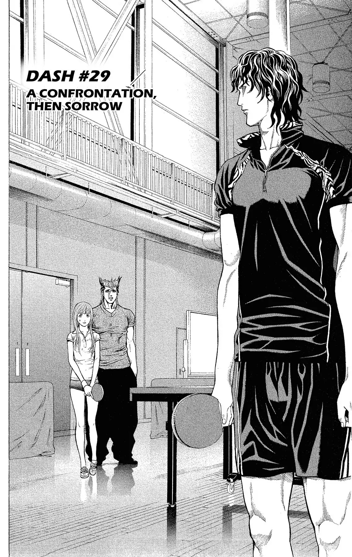 Takkyuu Dash!! Chapter 29 page 8 - Chapter 29: VOL.8 DASH #29: A CONFRONTATION, THEN SORROW