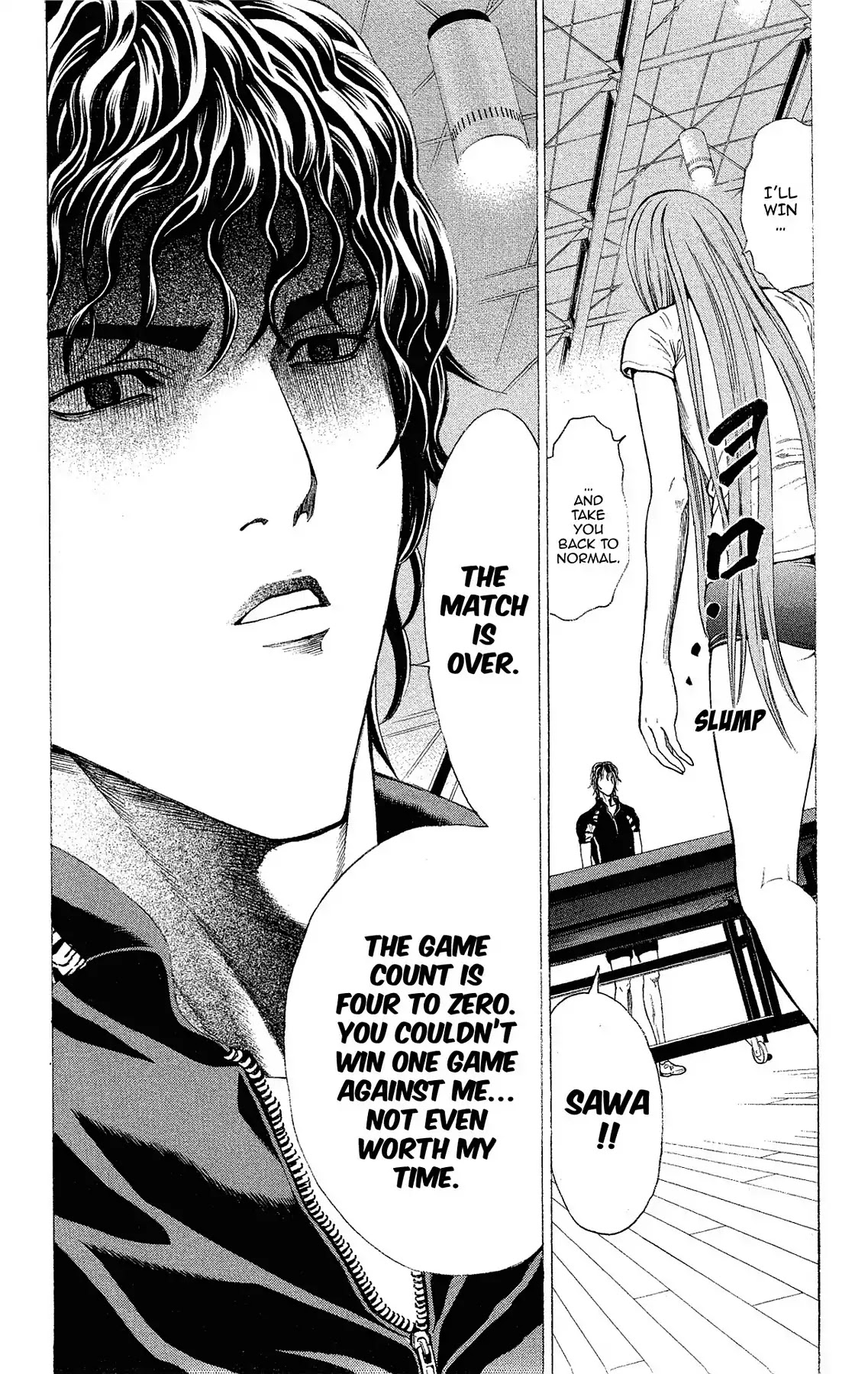 Takkyuu Dash!! Chapter 30 page 14 - Chapter 30: VOL.8 DASH #30: SORROW, THEN A CHOICE