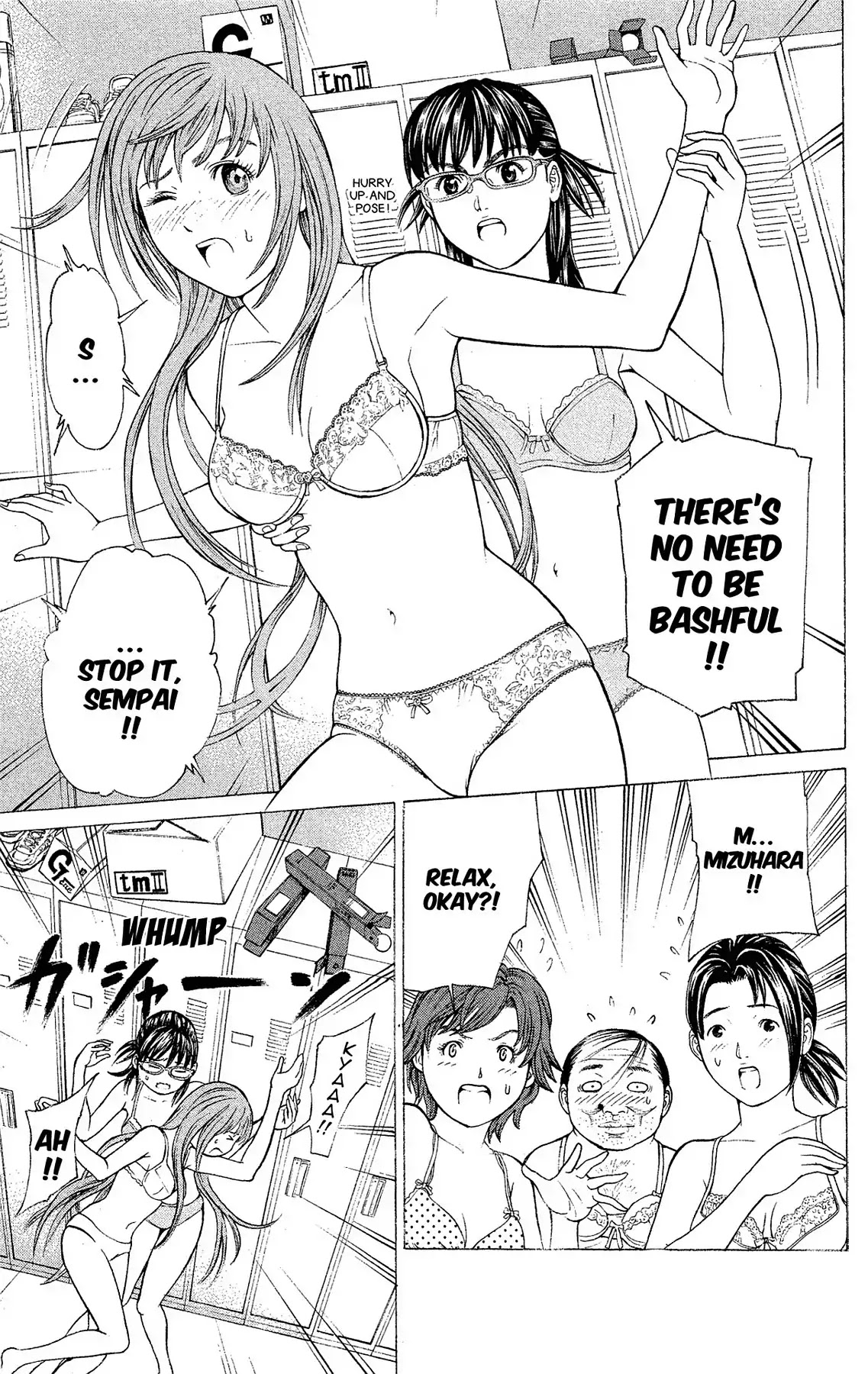 Takkyuu Dash!! Chapter 31.5 page 9 - VOL.8 STORY 1: MIZUHADA-SEMPAI'S CASE FILE
