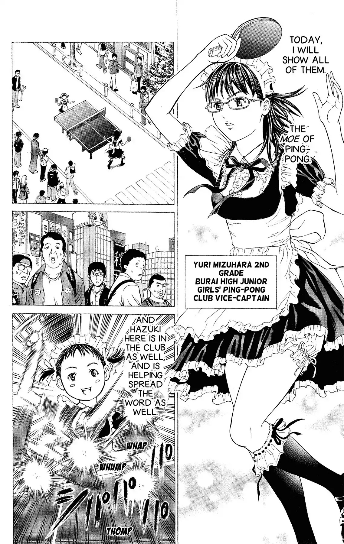 Takkyuu Dash!! Chapter 31.6 page 2 - VOL.8 STORY 2: MIZUHADA-SEMPAI VERSUS A BO