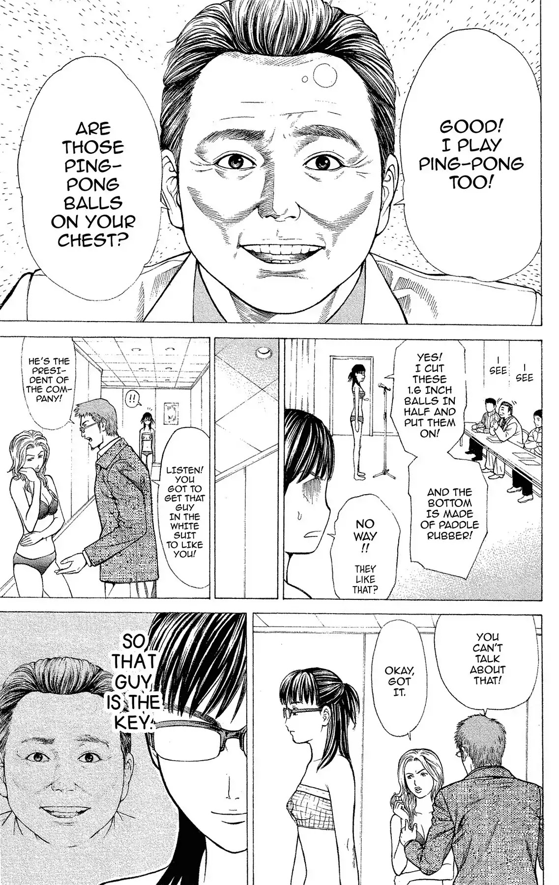 Takkyuu Dash!! Chapter 31.7 page 3 - VOL.8 STORY 3: MIZUHADA-SEMPAI'S IDOL ELEGY