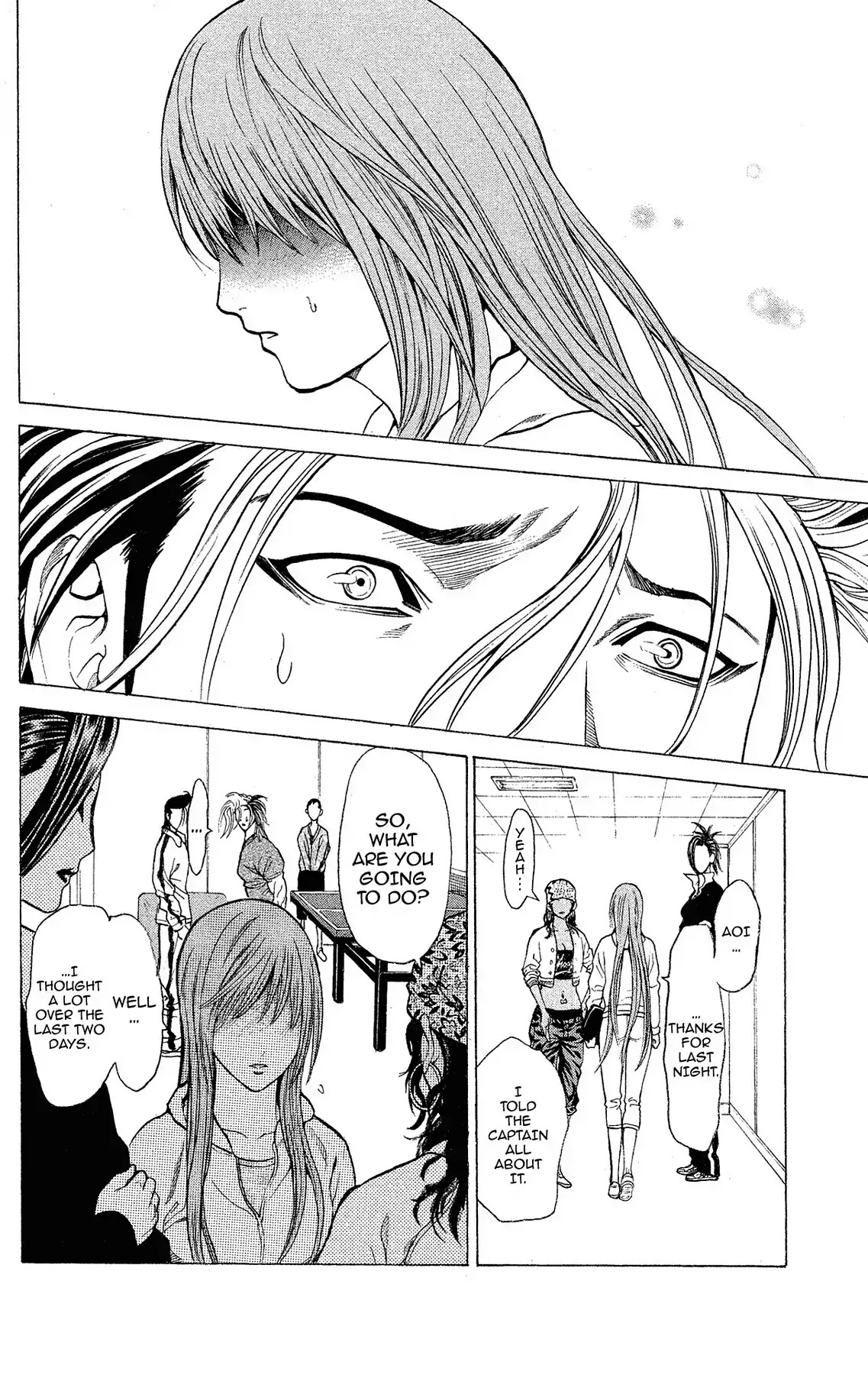 Takkyuu Dash!! Chapter 31 page 12 - Chapter 31: VOL.8 DASH #31: A CHOICE, THEN SEPARATION