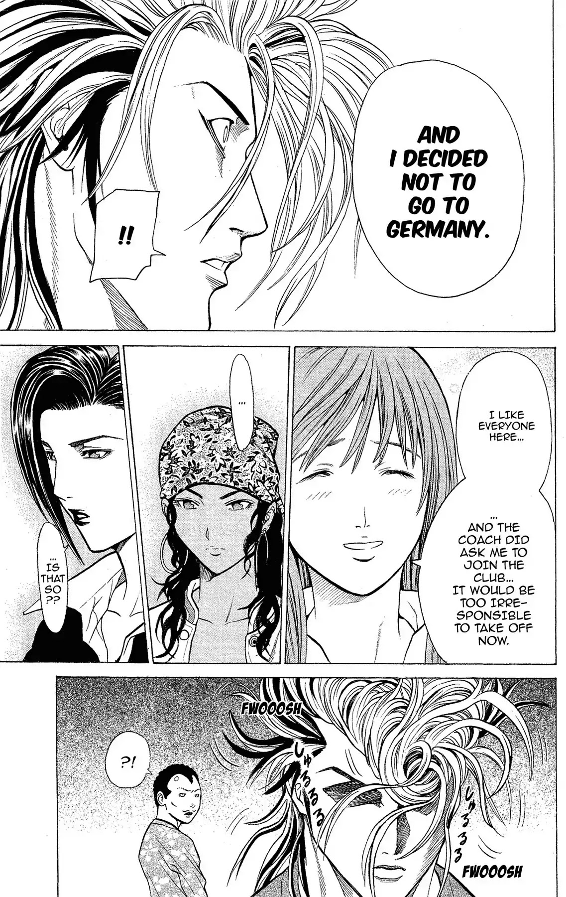 Takkyuu Dash!! Chapter 31 page 13 - Chapter 31: VOL.8 DASH #31: A CHOICE, THEN SEPARATION
