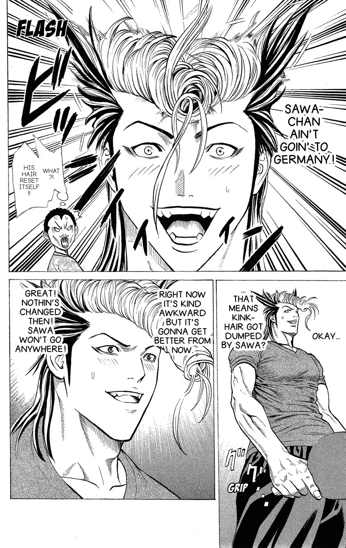Takkyuu Dash!! Chapter 31 page 14 - Chapter 31: VOL.8 DASH #31: A CHOICE, THEN SEPARATION