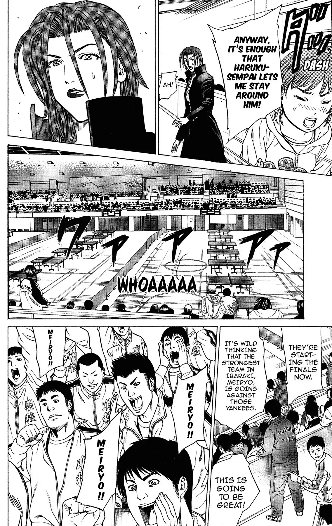 Takkyuu Dash!! Chapter 35 page 28 - Chapter 35: VOL.9 DASH #35: IBARAKI'S TOP FINAL MOMO