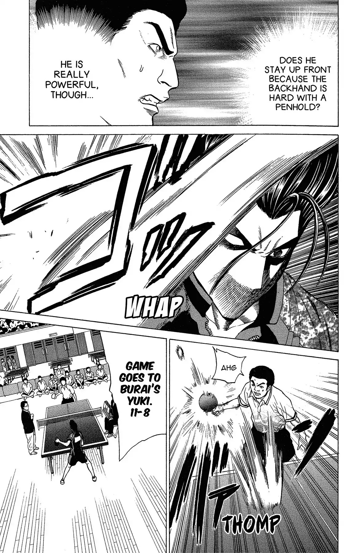Takkyuu Dash!! Chapter 35 page 8 - Chapter 35: VOL.9 DASH #35: IBARAKI'S TOP FINAL MOMO