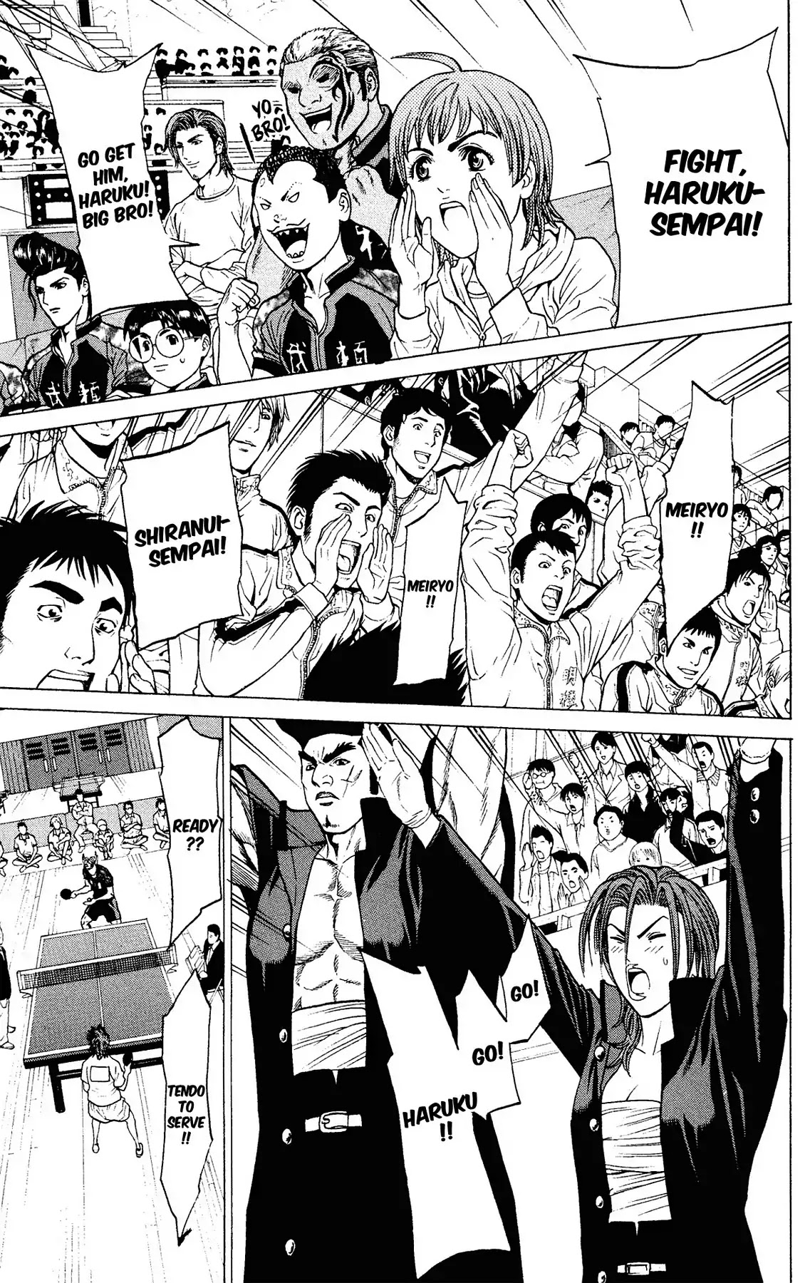 Takkyuu Dash!! Chapter 36 page 13 - Chapter 36: VOL.10 DASH #36: IBARAKI'S TOP FINAL REN