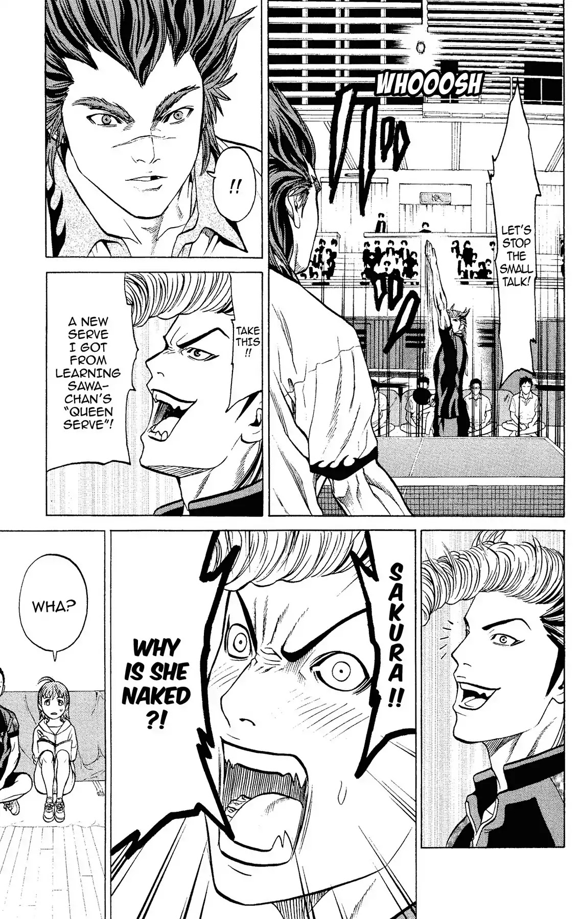 Takkyuu Dash!! Chapter 36 page 15 - Chapter 36: VOL.10 DASH #36: IBARAKI'S TOP FINAL REN