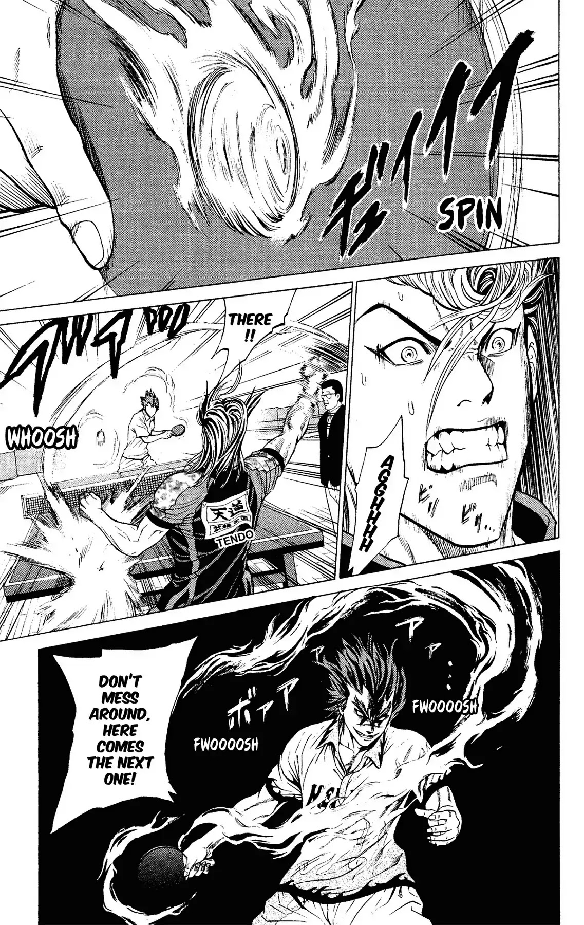Takkyuu Dash!! Chapter 36 page 23 - Chapter 36: VOL.10 DASH #36: IBARAKI'S TOP FINAL REN