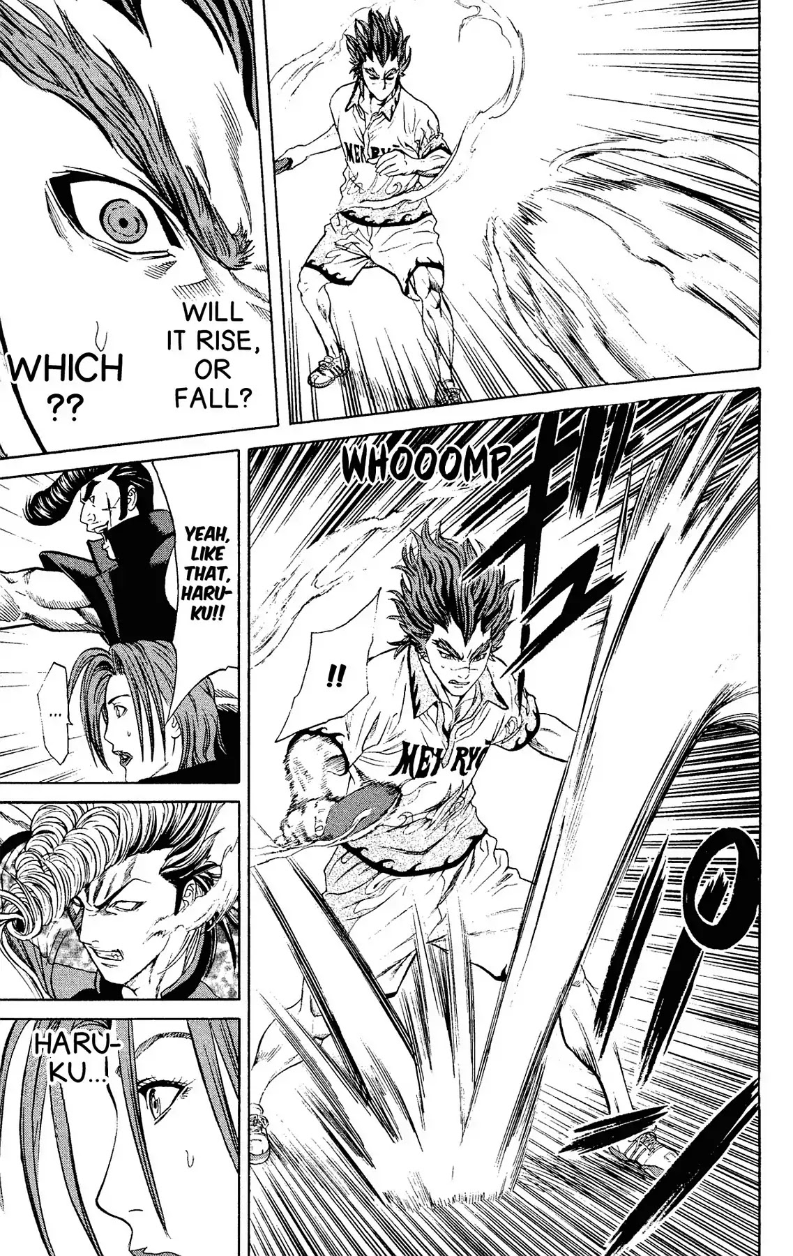 Takkyuu Dash!! Chapter 37 page 25 - Chapter 37: VOL.10 DASH #37: IBARAKI'S TOP FINAL HARURU