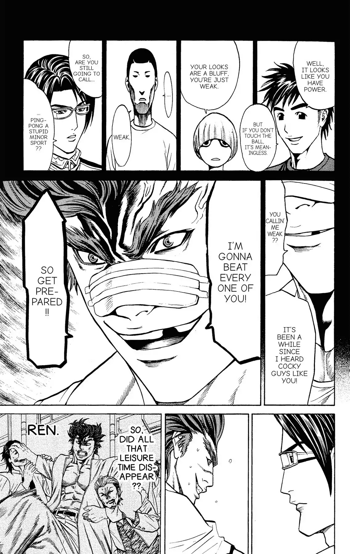 Takkyuu Dash!! Chapter 37 page 31 - Chapter 37: VOL.10 DASH #37: IBARAKI'S TOP FINAL HARURU