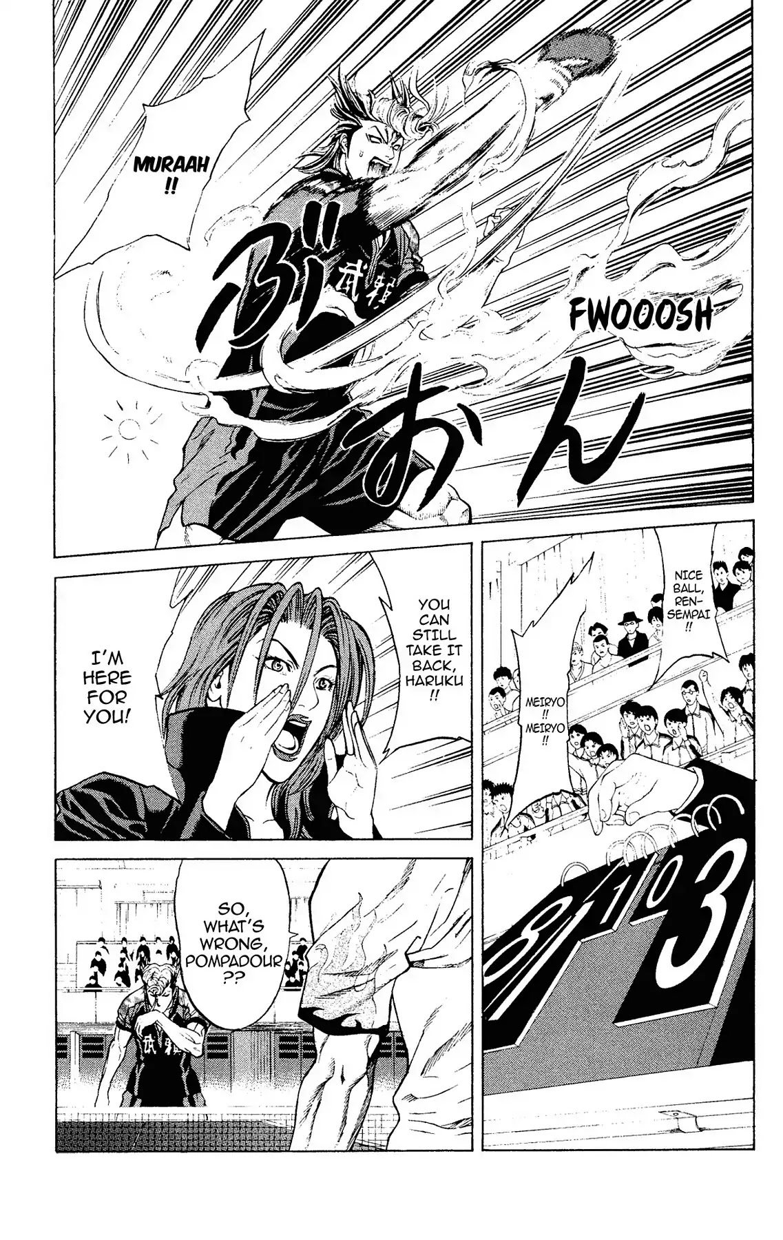 Takkyuu Dash!! Chapter 37 page 5 - Chapter 37: VOL.10 DASH #37: IBARAKI'S TOP FINAL HARURU