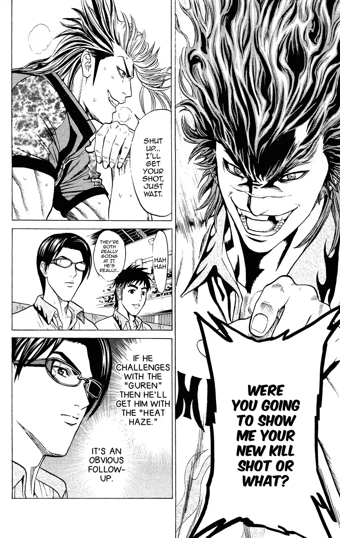 Takkyuu Dash!! Chapter 37 page 6 - Chapter 37: VOL.10 DASH #37: IBARAKI'S TOP FINAL HARURU