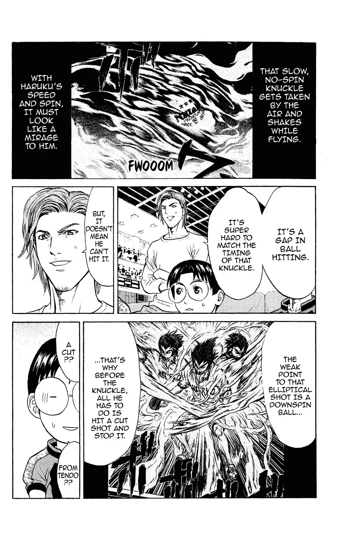 Takkyuu Dash!! Chapter 37 page 8 - Chapter 37: VOL.10 DASH #37: IBARAKI'S TOP FINAL HARURU