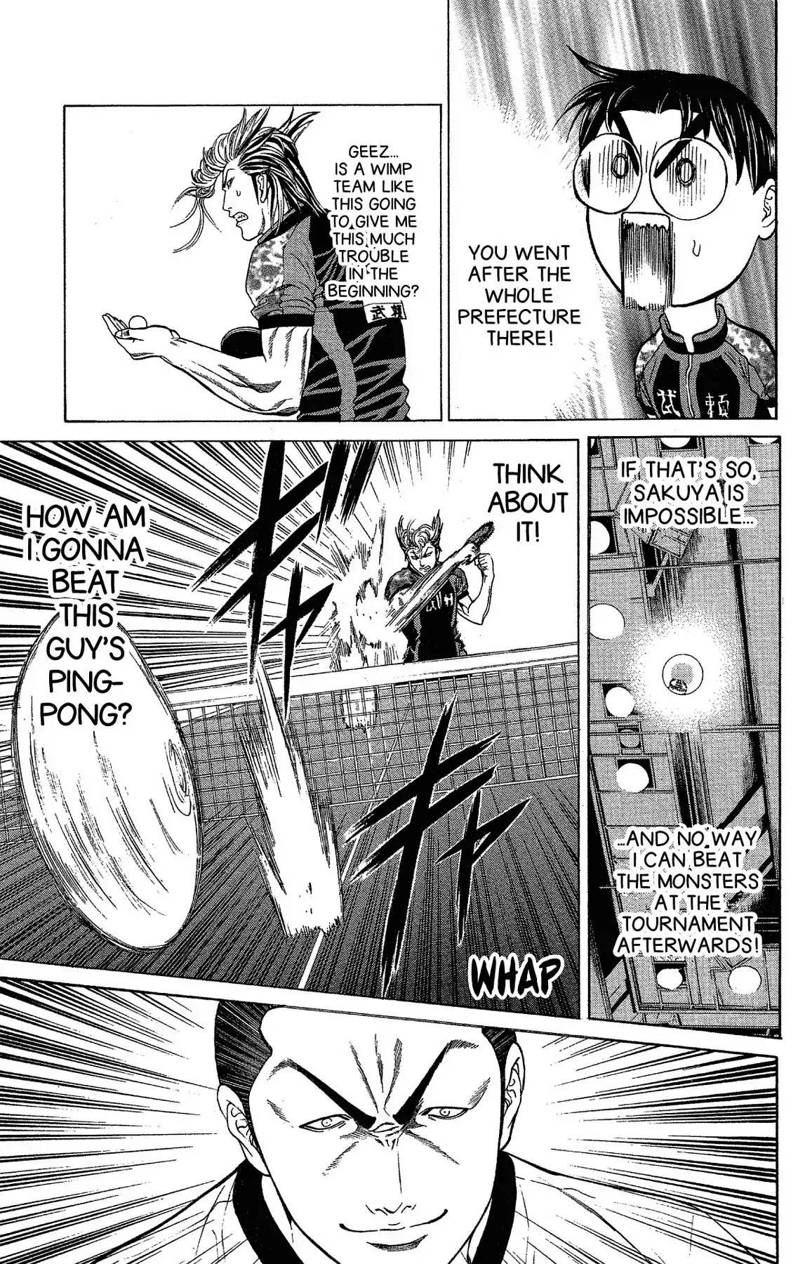 Takkyuu Dash!! Chapter 42 page 11 - Chapter 42: VOL.11 DASH #42: THROUGH THE TABLES!