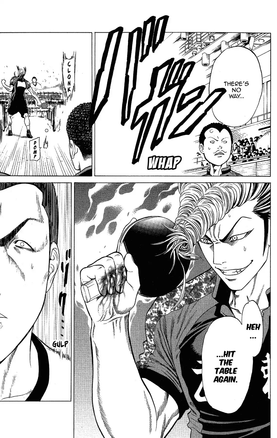 Takkyuu Dash!! Chapter 42 page 17 - Chapter 42: VOL.11 DASH #42: THROUGH THE TABLES!