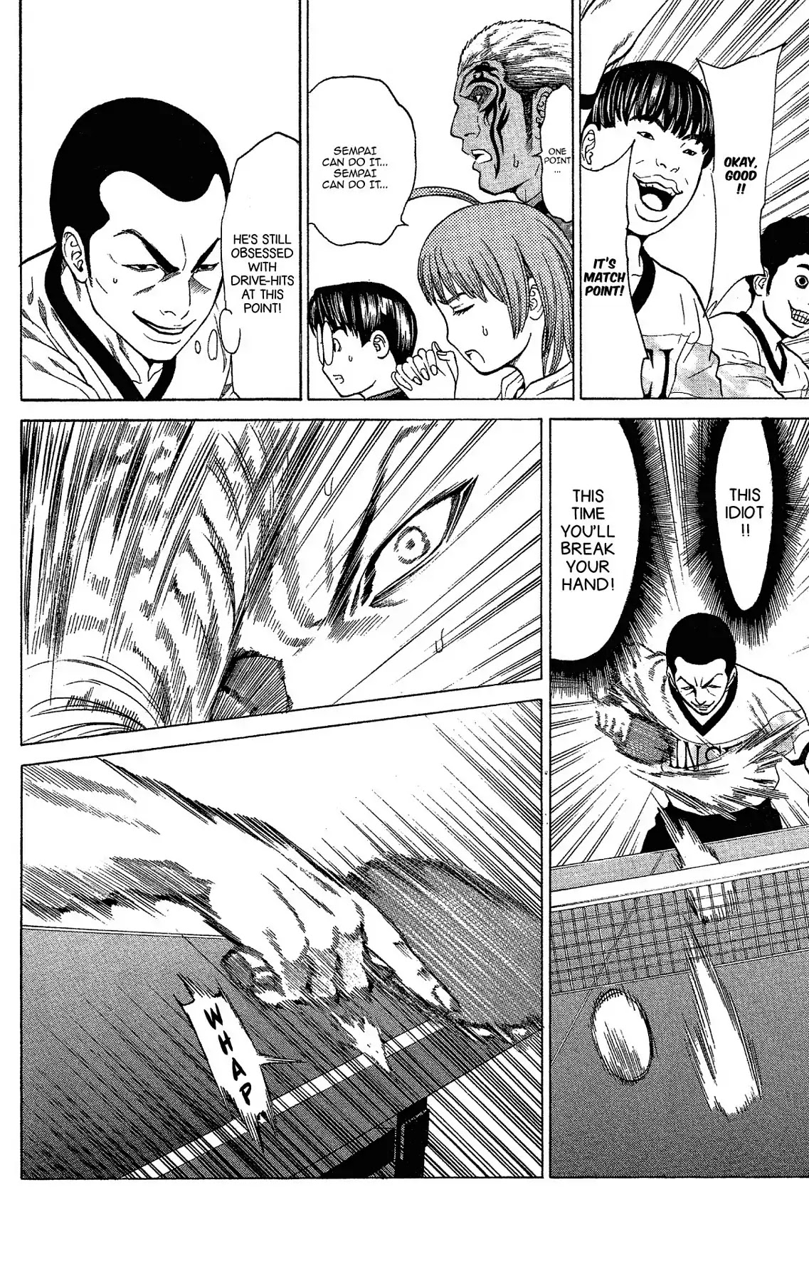 Takkyuu Dash!! Chapter 42 page 18 - Chapter 42: VOL.11 DASH #42: THROUGH THE TABLES!
