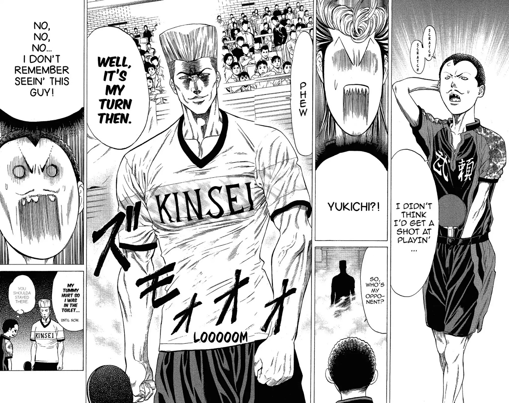 Takkyuu Dash!! Chapter 42 page 42 - Chapter 42: VOL.11 DASH #42: THROUGH THE TABLES!