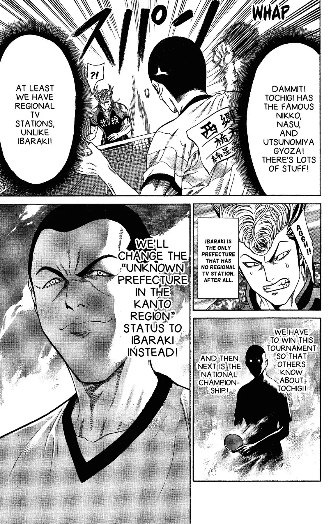 Takkyuu Dash!! Chapter 42 page 9 - Chapter 42: VOL.11 DASH #42: THROUGH THE TABLES!