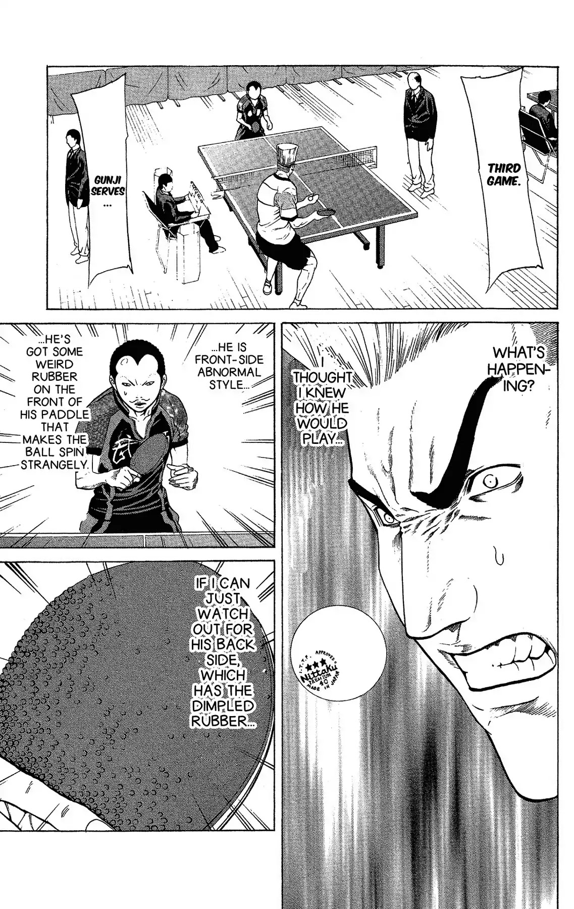 Takkyuu Dash!! Chapter 43 page 14 - Chapter 43: VOL.11 DASH #43: YUKICHI ILLUSION