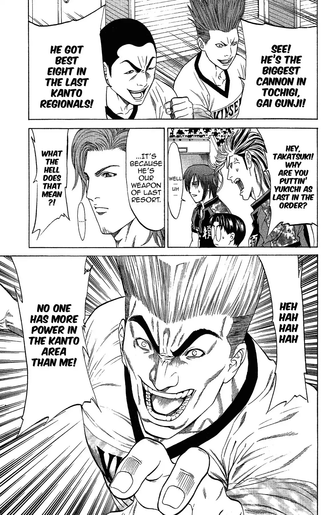 Takkyuu Dash!! Chapter 43 page 6 - Chapter 43: VOL.11 DASH #43: YUKICHI ILLUSION