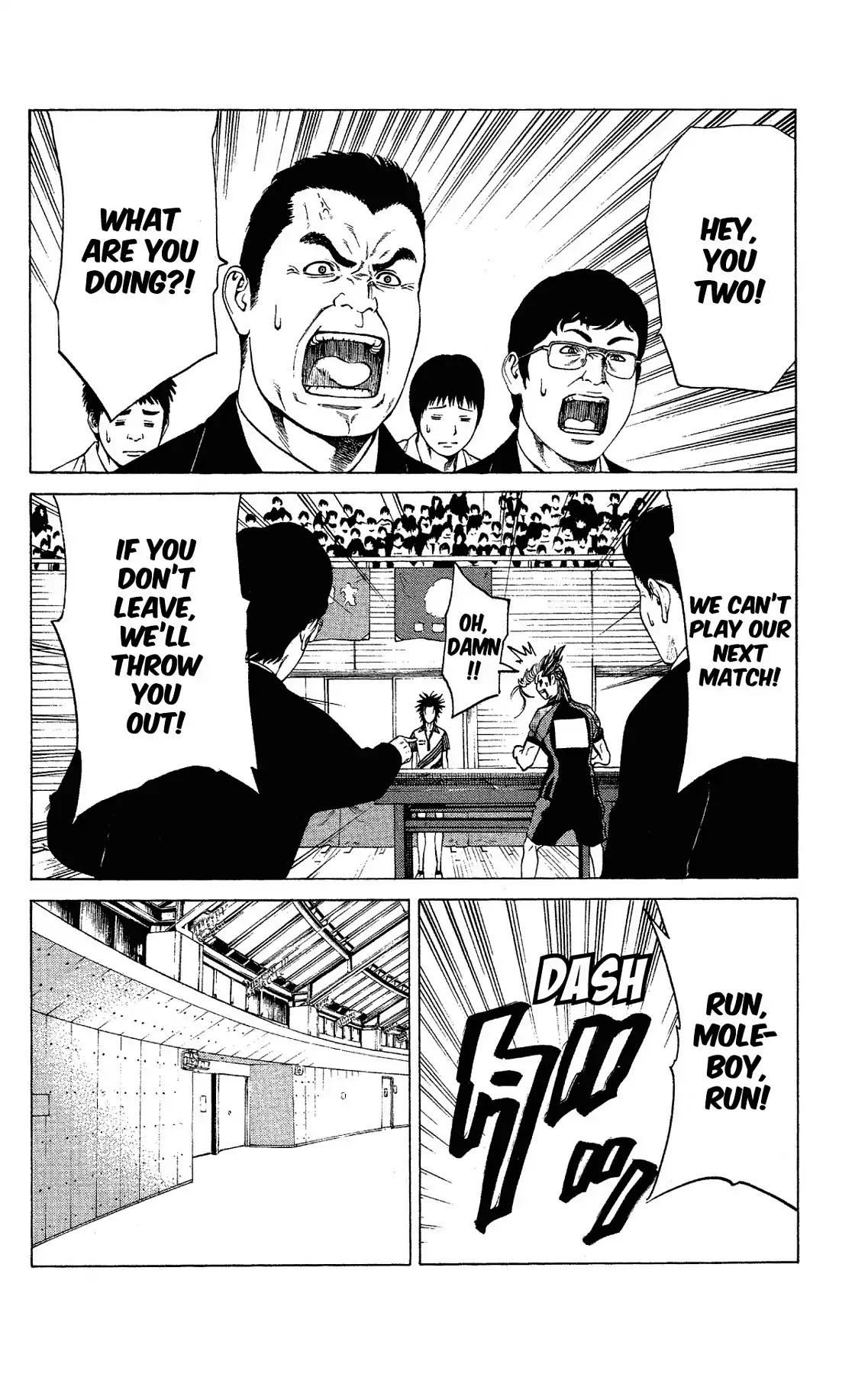 Takkyuu Dash!! Chapter 44 page 44 - Chapter 44: VOL.12 DASH #44: PRIVATE BATTLES