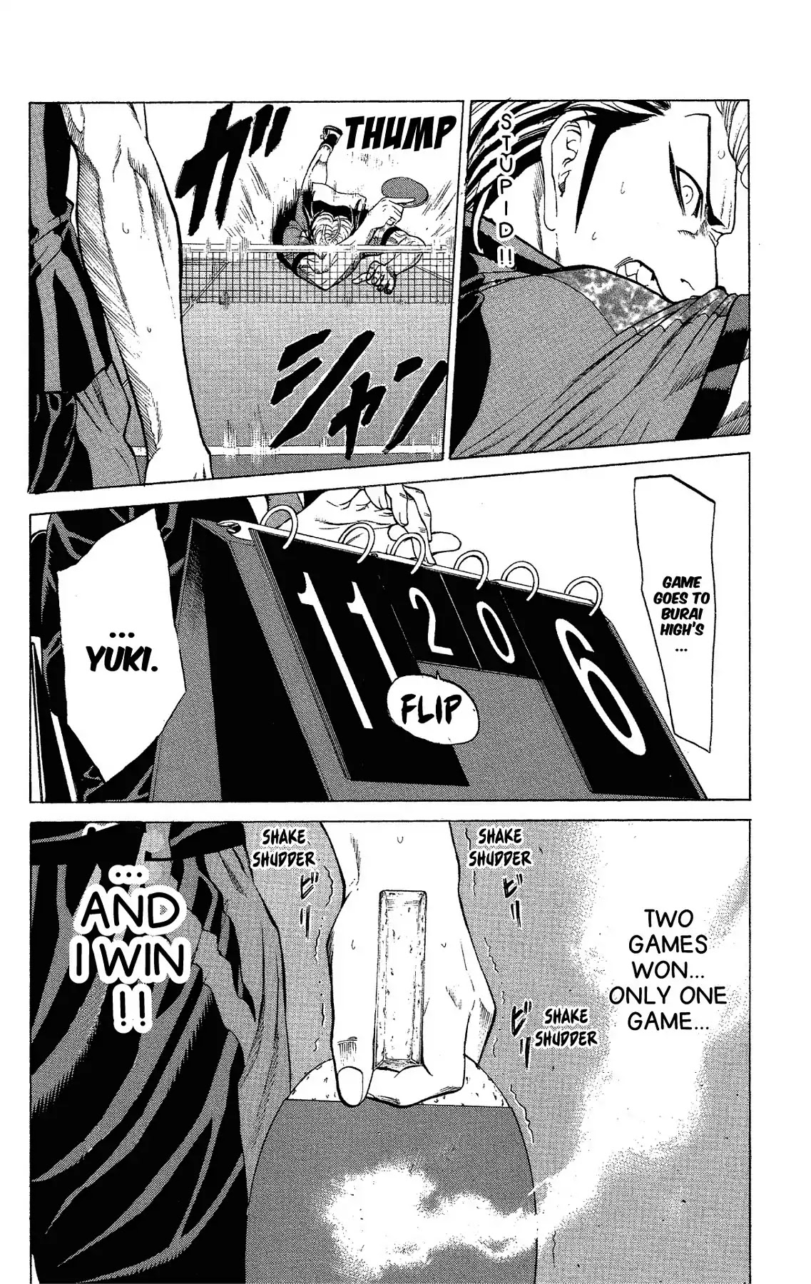 Takkyuu Dash!! Chapter 45 page 28 - Chapter 45: VOL.12 DASH #45: I'M RIGHT HERE!