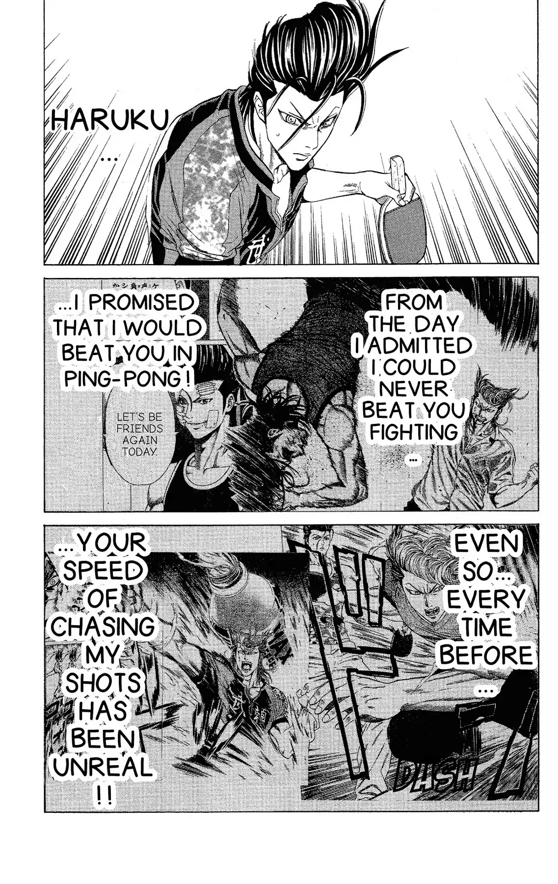Takkyuu Dash!! Chapter 45 page 7 - Chapter 45: VOL.12 DASH #45: I'M RIGHT HERE!