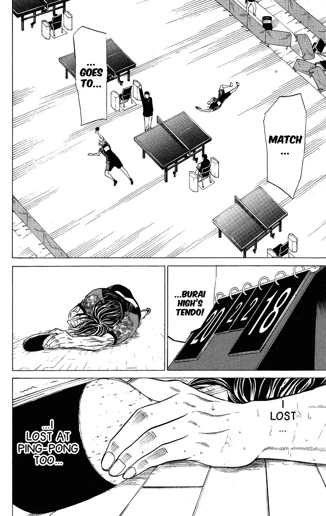 Takkyuu Dash!! Chapter 46 page 39 - Chapter 46: VOL.12 DASH #46: NEVER GIVE UP!