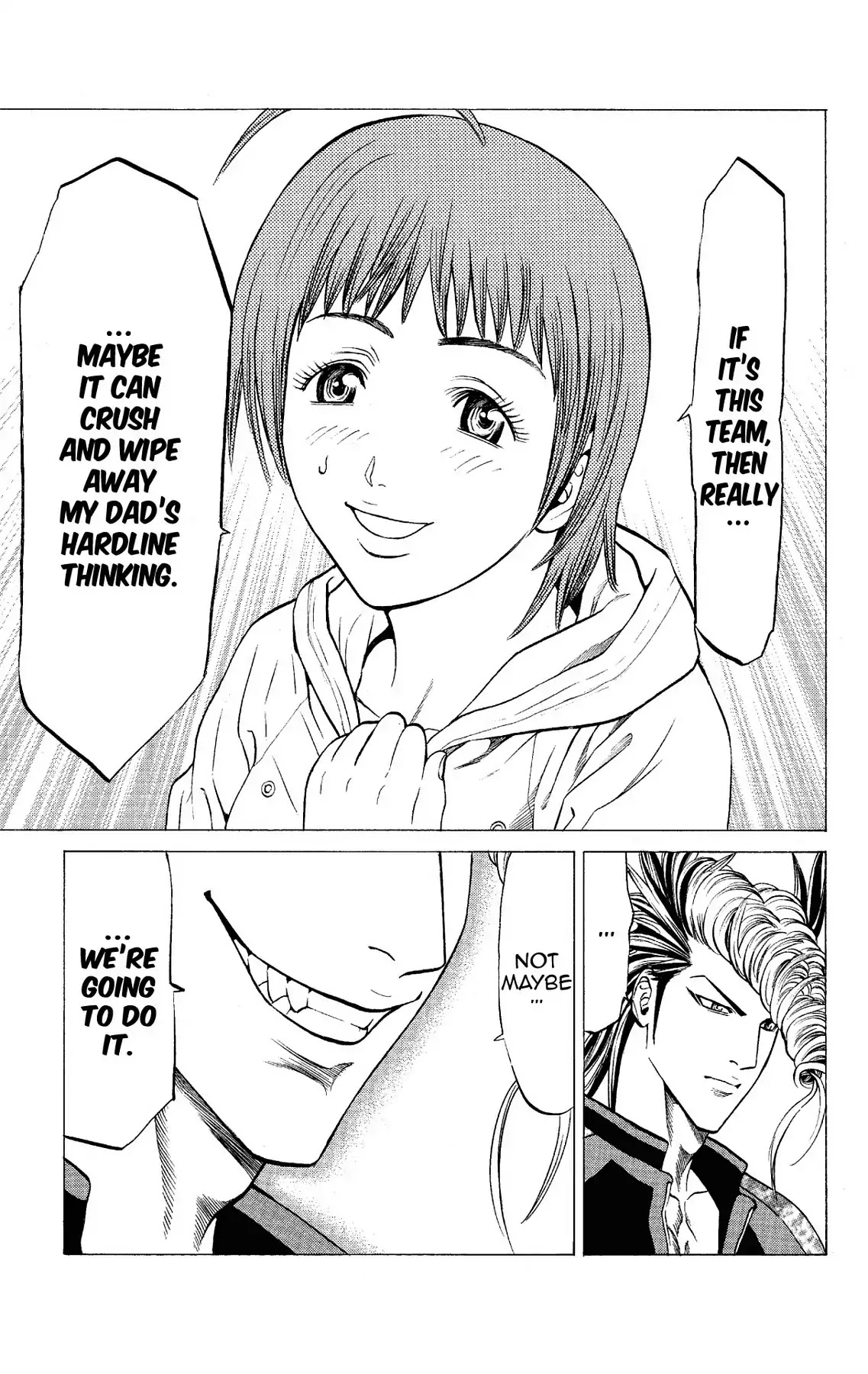 Takkyuu Dash!! Chapter 48 page 39 - Chapter 48: VOL.13 DASH #48: BETWEEN THE TWO