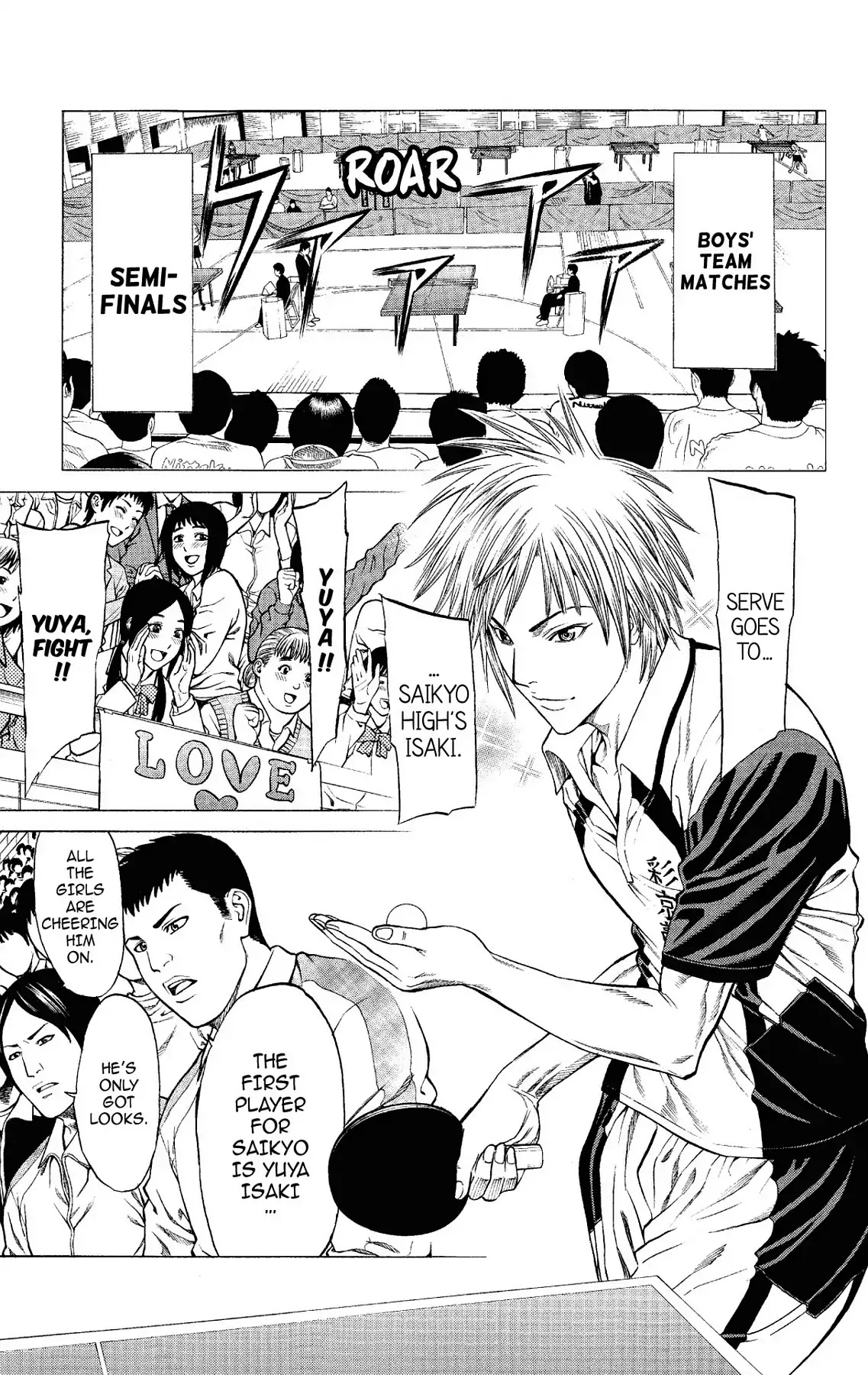 Takkyuu Dash!! Chapter 48 page 41 - Chapter 48: VOL.13 DASH #48: BETWEEN THE TWO