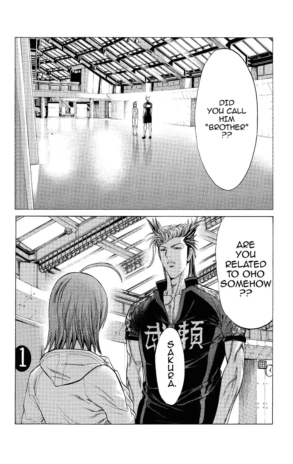 Takkyuu Dash!! Chapter 48 page 8 - Chapter 48: VOL.13 DASH #48: BETWEEN THE TWO