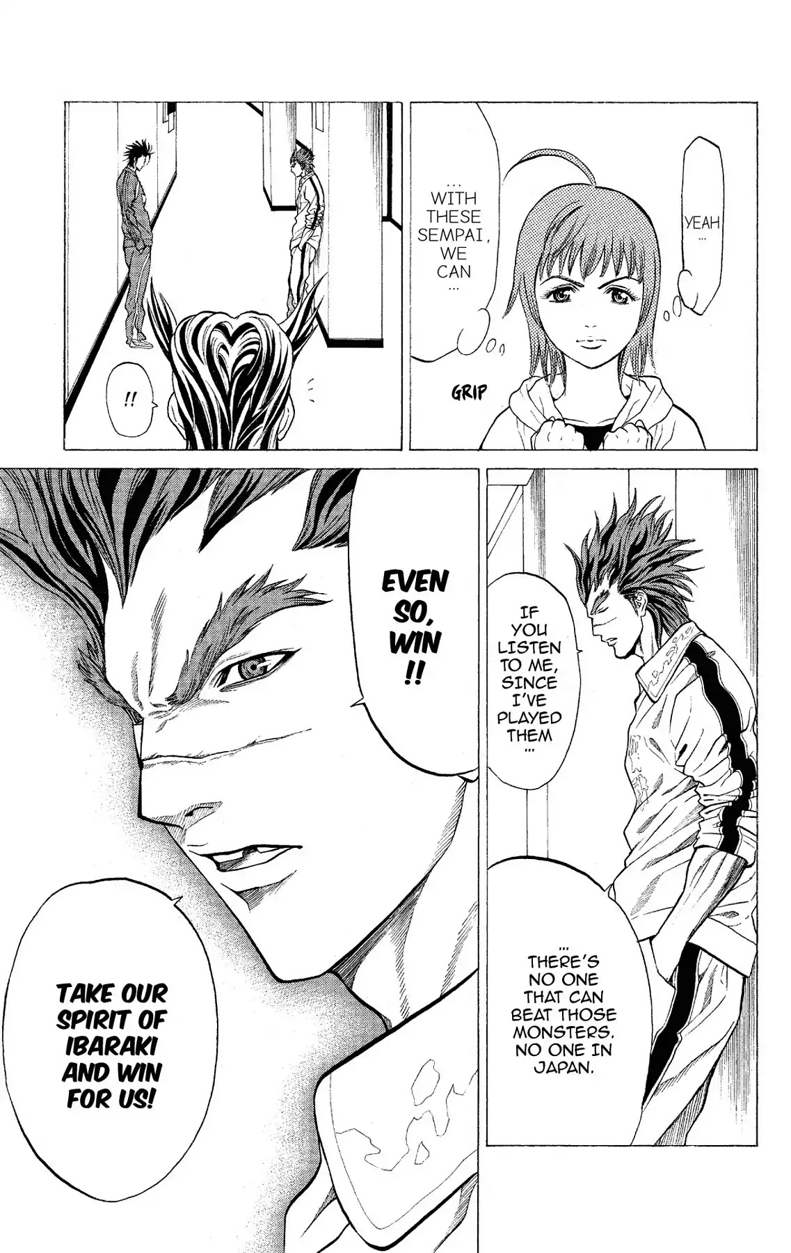 Takkyuu Dash!! Chapter 49 page 3 - Chapter 49: VOL.13 DASH #49: OHO'S WALL
